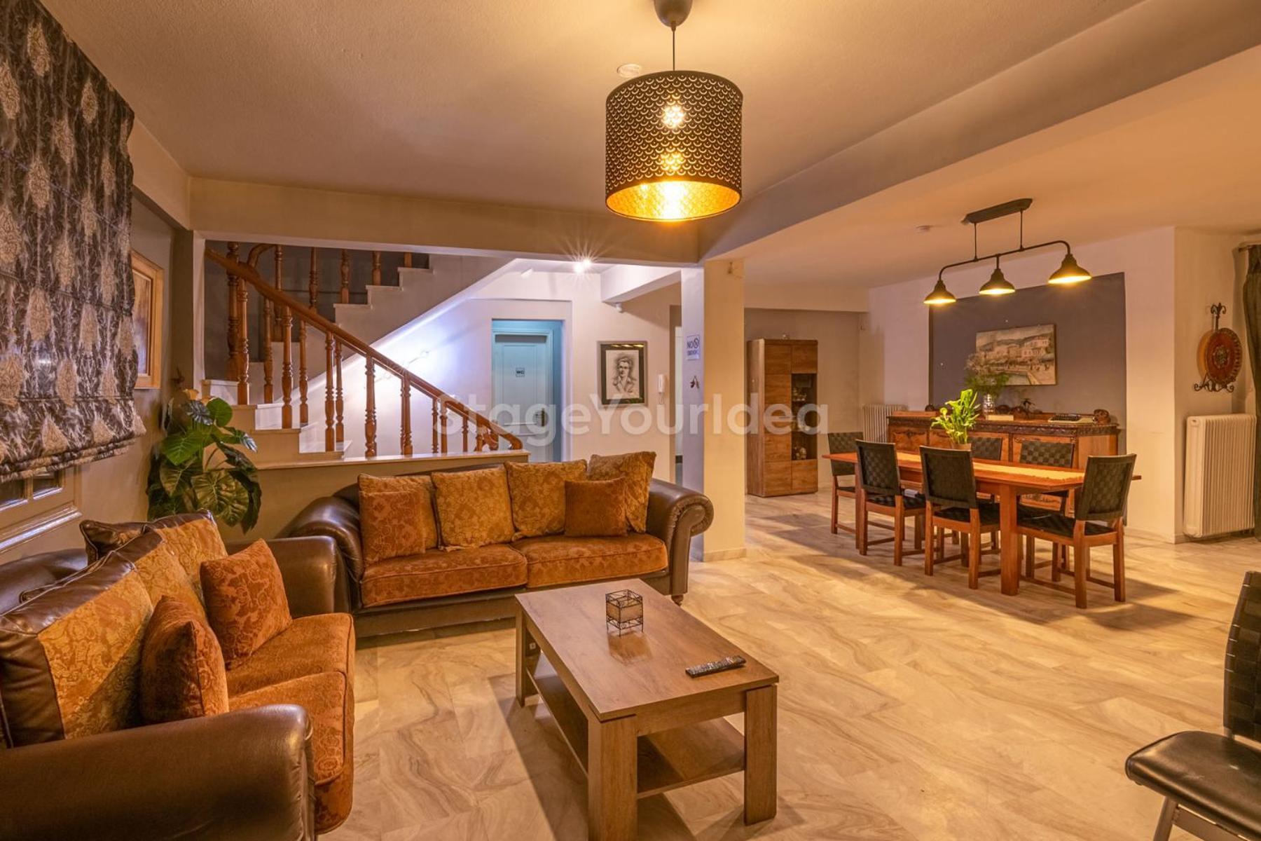 Τraditional Fully Detached Villa On A Luxurious Hillock Of Thessaloniki With Its Own Garden Also For Family & Wedding Gatherings For 10 To 25 People Only 15 Minutes From Airport Luaran gambar
