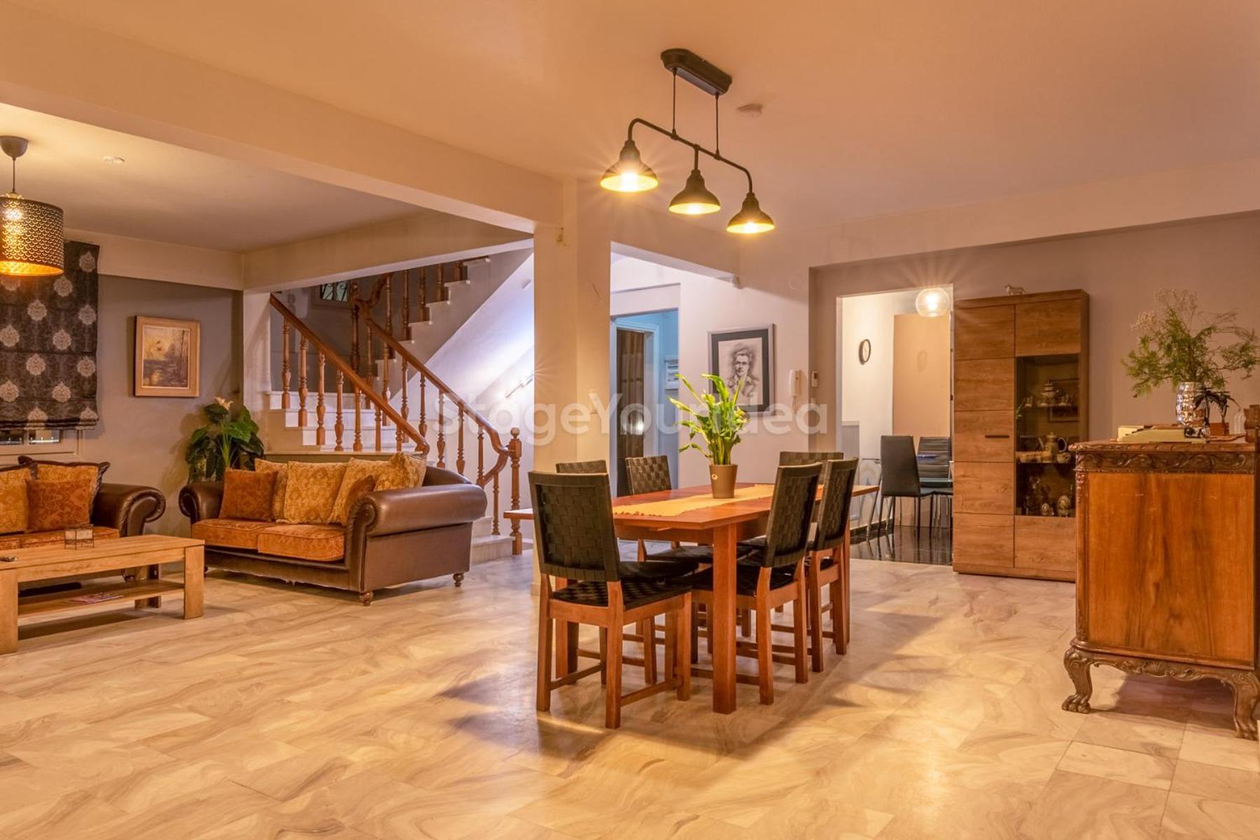 Τraditional Fully Detached Villa On A Luxurious Hillock Of Thessaloniki With Its Own Garden Also For Family & Wedding Gatherings For 10 To 25 People Only 15 Minutes From Airport Luaran gambar